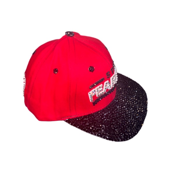 Nikki Bella WWE Stay Fearless Bling Baseball Hat New - Picture 4 of 13